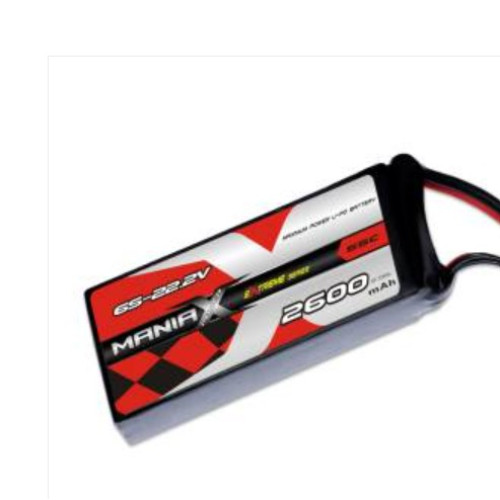 Batería ManiaX 22.2v 6S1P 2600 mAh 55C