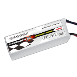 ManiaX 22.2v 6S1P 6000 mAh 60C ManiaX 22.2v 6S1P 6000 mAh 60C