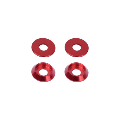 GT020078 M3 finishing washers - RedM3-