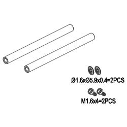 GT030004 Feathering Shaft Set