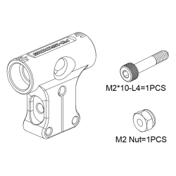 GT080001 Main Rotor Hohousing Set S2 Ultra/Max GT080001 Main Rotor Hohousing Set S2 Ultra/Max