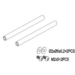GT000004 Feathering Shaft Set