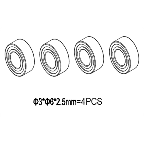 GT080003 Rotor Clip Bearing  s2
