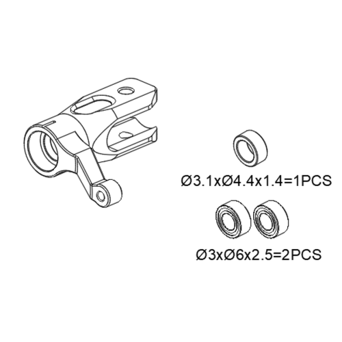 GT080002 Rotor Holder Set S2