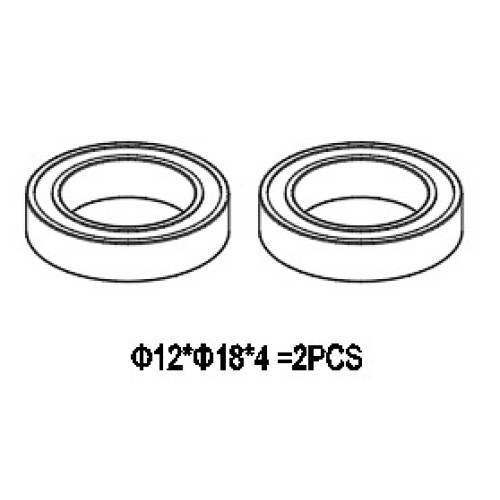 GT000064 Swashplate bearing-6701ZZ For Oneway Bearing Reinforcement Cover GT000064 Swashplate bearing-6701ZZ For Oneway Bearing Reinforcement Cover